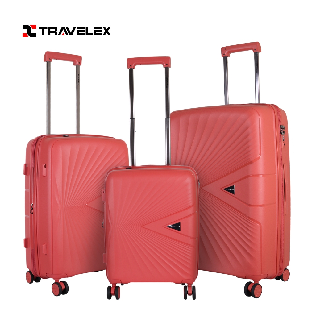 TRAVELEX 314 315 316 Hard Case Luggage Set Small Medium Large Shopee Philippines