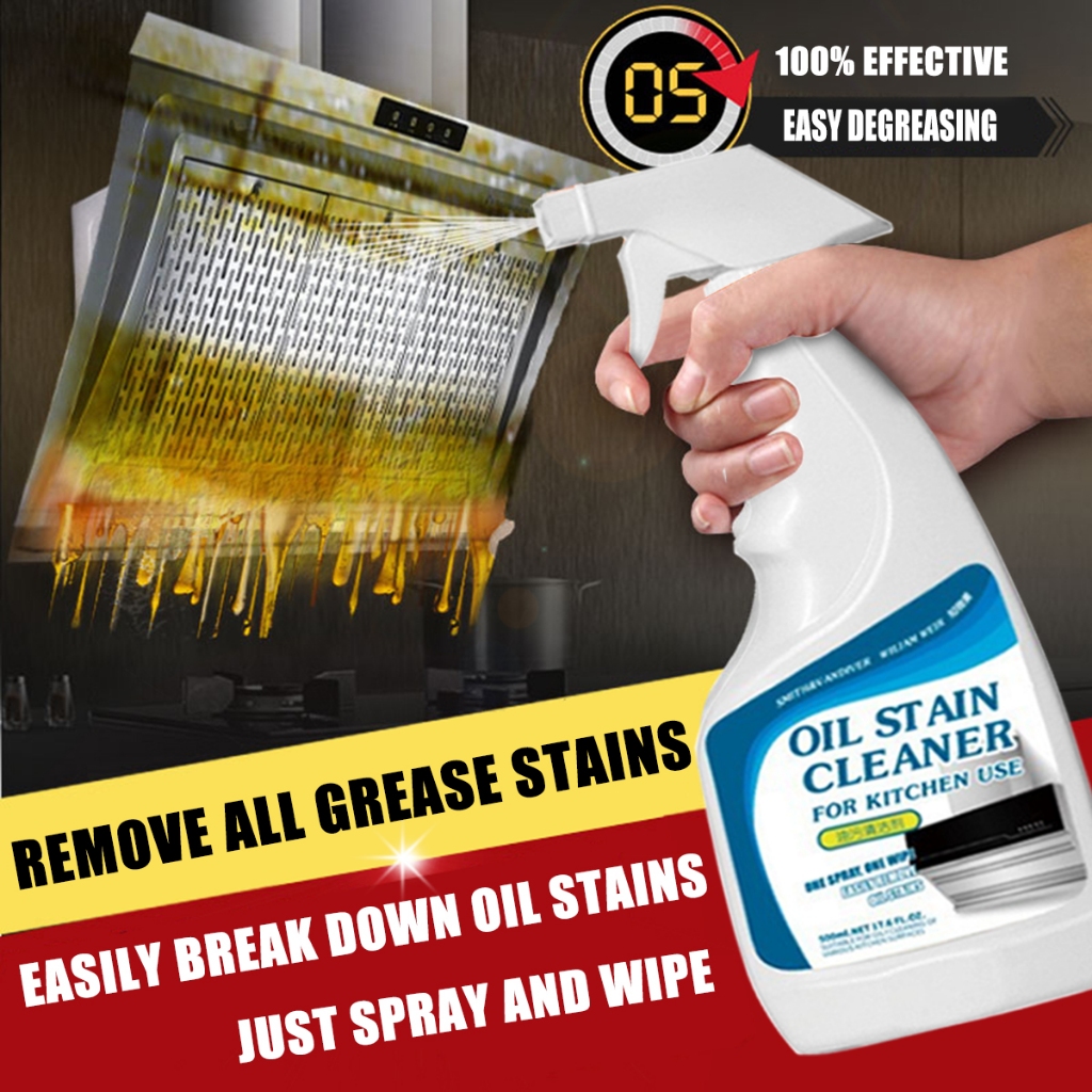 oil stain cleaner spray powerful degreaser Easy removal of oil stains