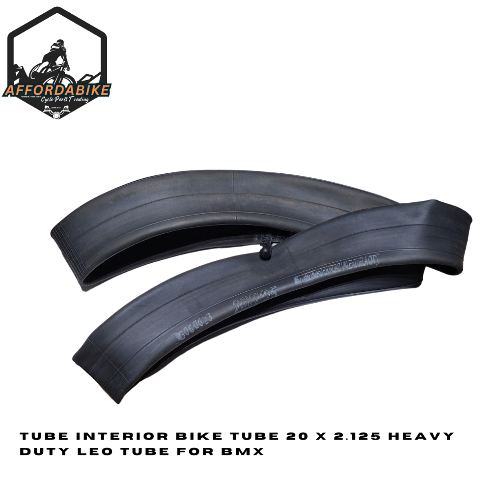 2-Pack RANT BMX Bike Inner Tubes - 20 X 1.95-2.4 With Schrader Valve (Fits All 20" BMX Tires)