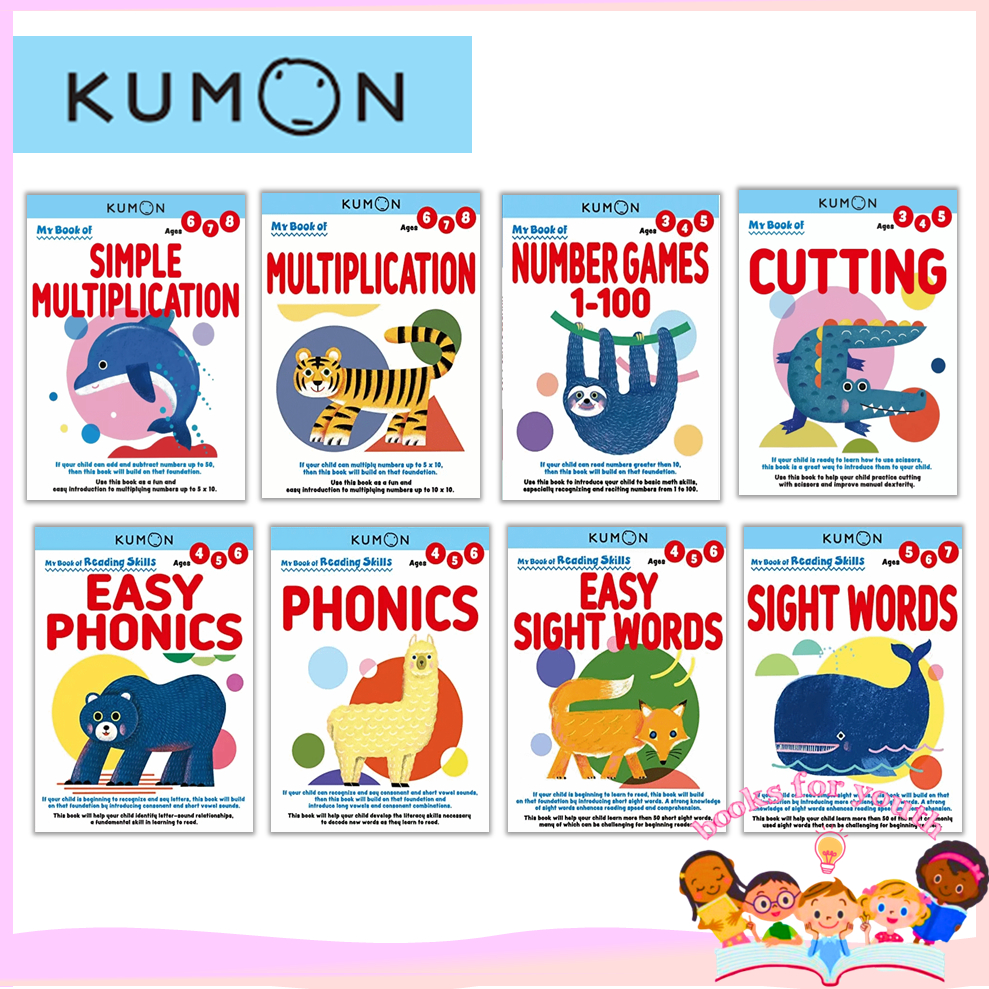 KUMON Workbook For Kid New Edition [Activity Book] [Paperback] | Shopee ...