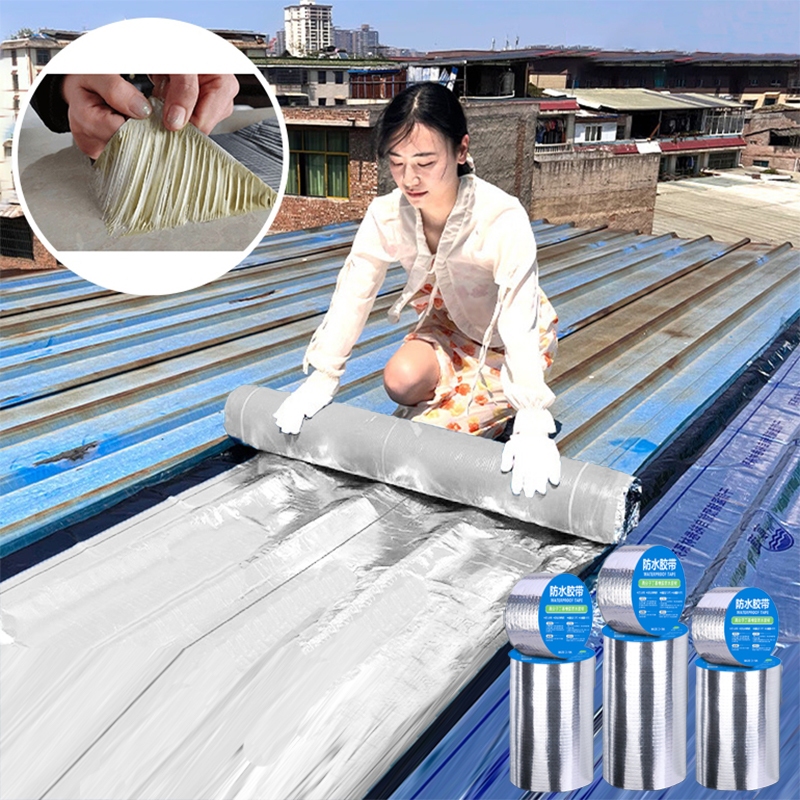 Waterproof Tape Aluminum Foil Tape Sealant For Roof Leak Rain ...