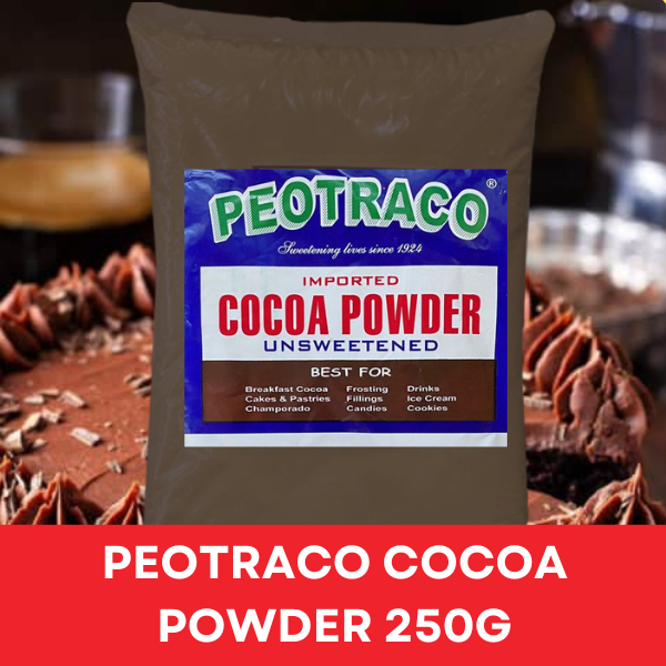 Peotraco Premium Cocoa Powder (Imported Alkalized and Dutch-Processed ...