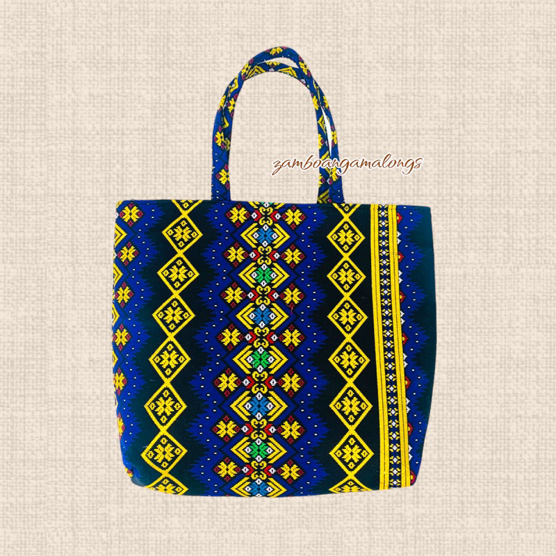 Batik Tribal Ethnic Tote Bayong Bag XL Shopee Philippines