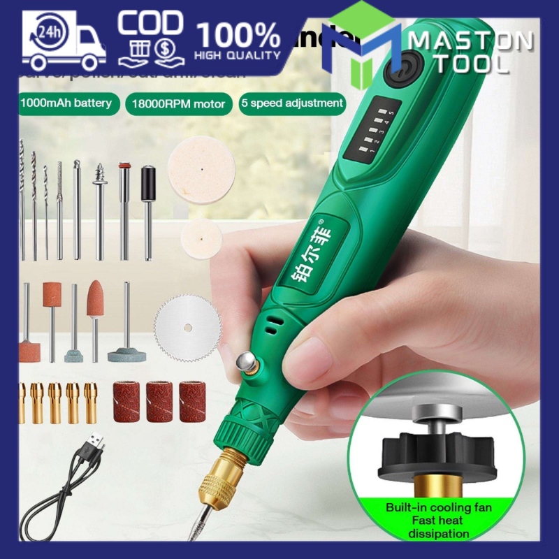 24pcs Set Mini Angle Grinder Adjustable Speed Polishing Engraving ...