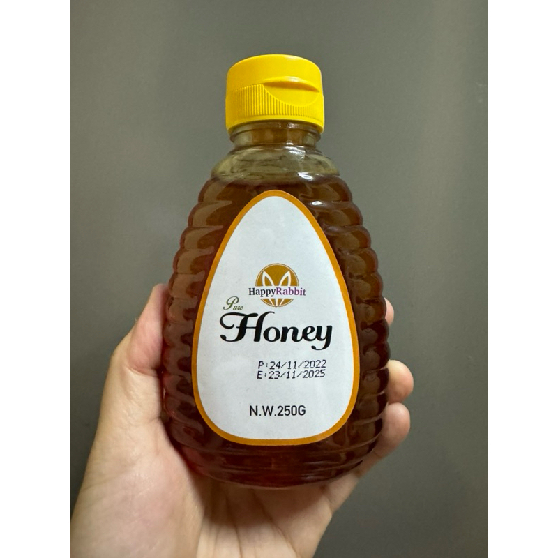 250g Happy Rabbit Pure Honey | Shopee Philippines