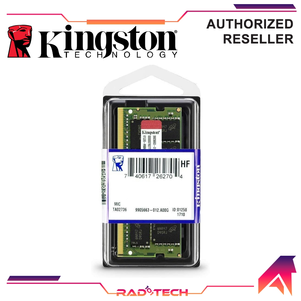 Memory Kingston Value Ram Ddr3 Kingston Value RAM 4GB 8GB 1600MHz
