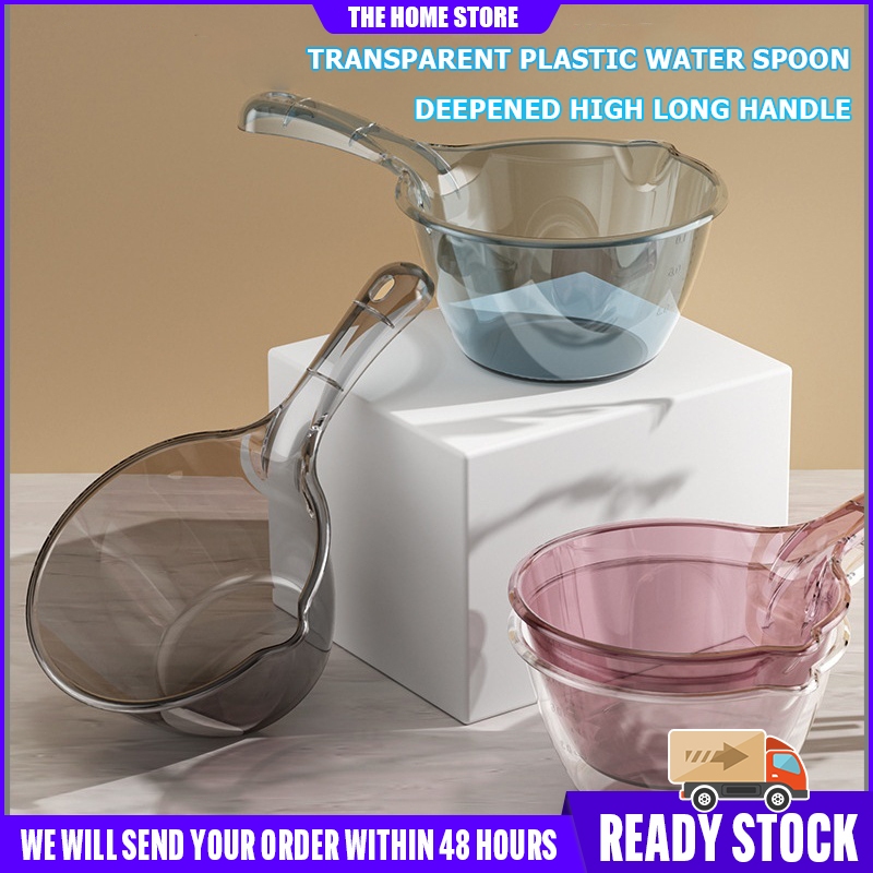 Japanese Water Dipper Clear Big Tabo Aesthetic Transparent Scooper ...