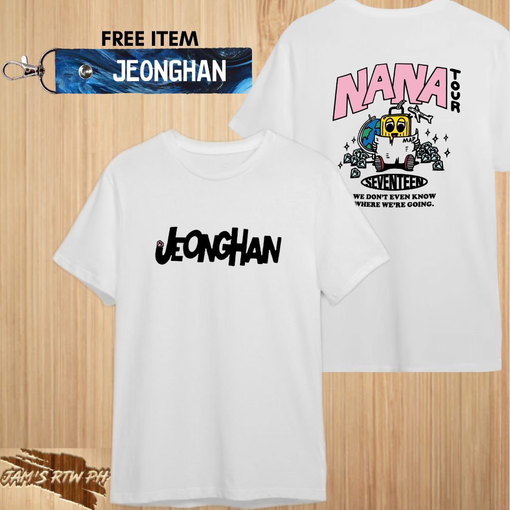 NANA TOUR エスクプス　Tシャツ name ver セブチ*ナナツアー Tシャツ エスクプス（Nameバージョン）