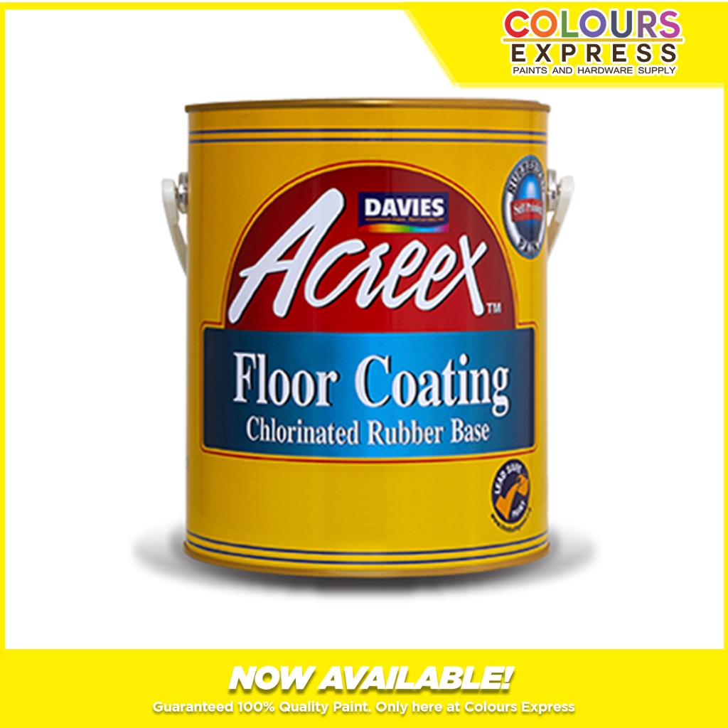 Davies Acreex Rubberized Floor Paint 4L Shopee Philippines