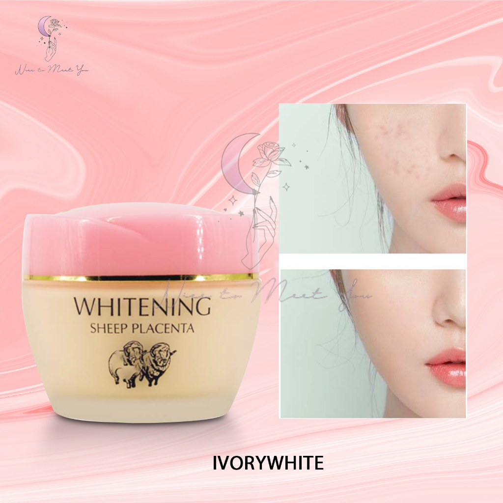Andrea Secret Foundation Cream Sheep Placenta Whitening Beauty Make Up ...