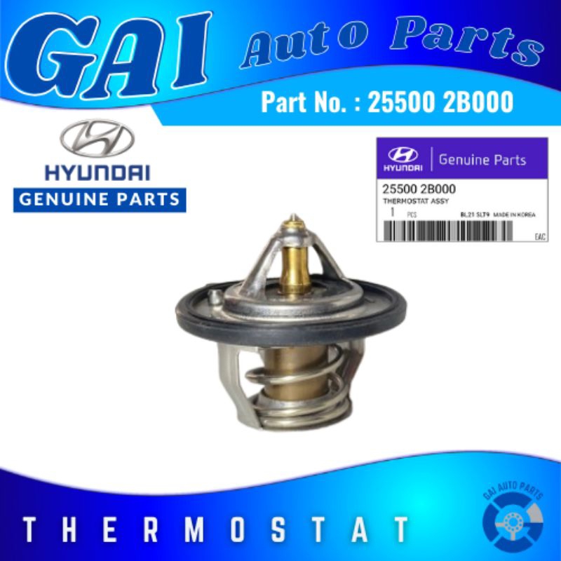 HYUNDAI Thermostat for Accent,Sonata,Elantra,Veloster,KIA Forter,Rio ...