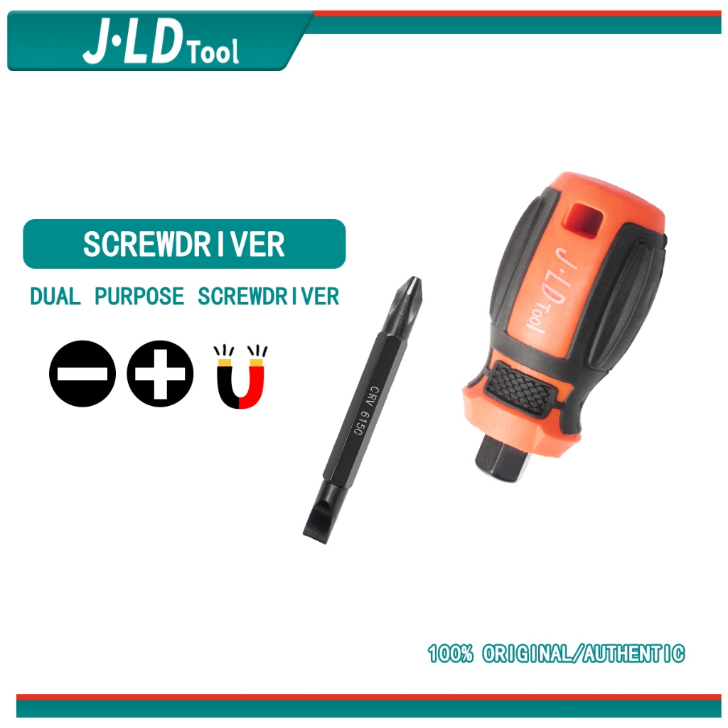 J.LD Mini Magnetic Dual-purpose Flat Head Phillips Screwdriver ...