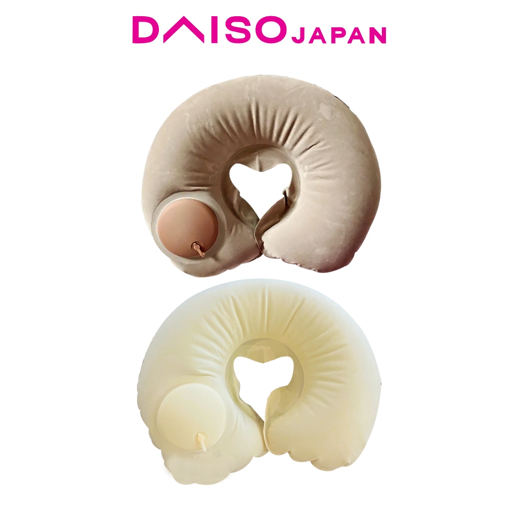 Daiso Manual Press Type Neck Pillow Shopee Philippines