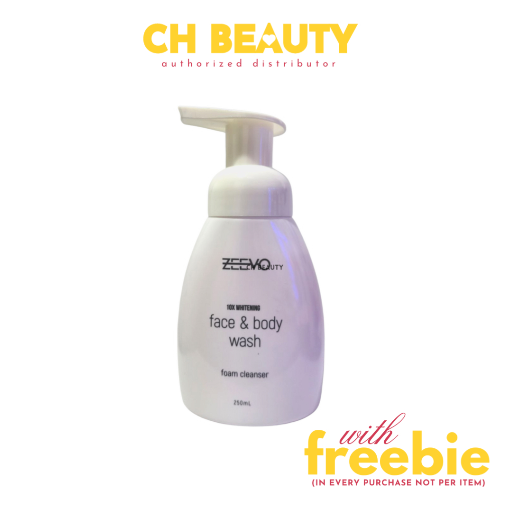 ZEEVO Face and Body Wash Foam Cleanser 250ml Shopee Philippines