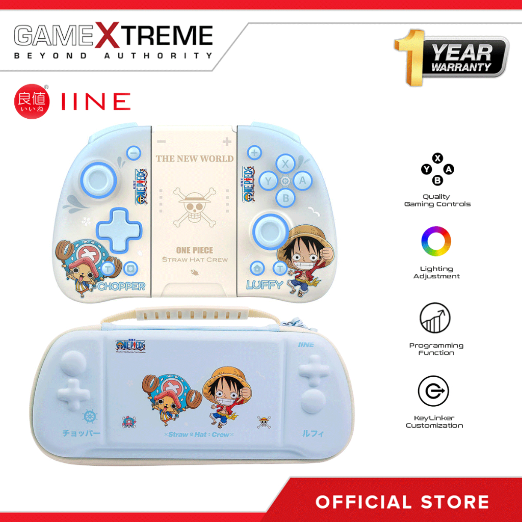 IINE Storage and Joy Pad Controller Luffy & Chopper L930 | Shopee ...