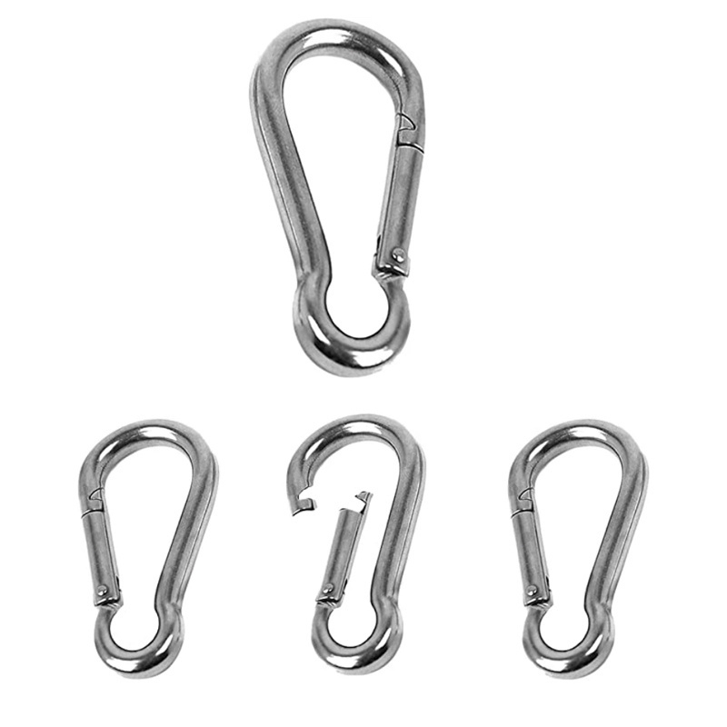Mini Alloy Spring Carabiner Snaps/Outdoor Climbing Hiking D-ring ...