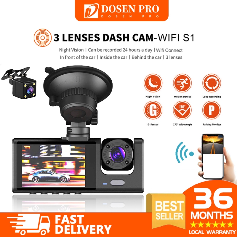 Night Vision All Round Car Camera Dash Cam For Car Front And
