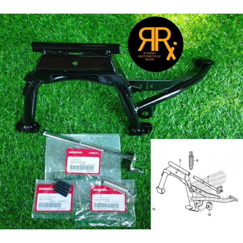 CENTER STAND SET FOR CLICK 125 - 150 GENUINE | Shopee Philippines
