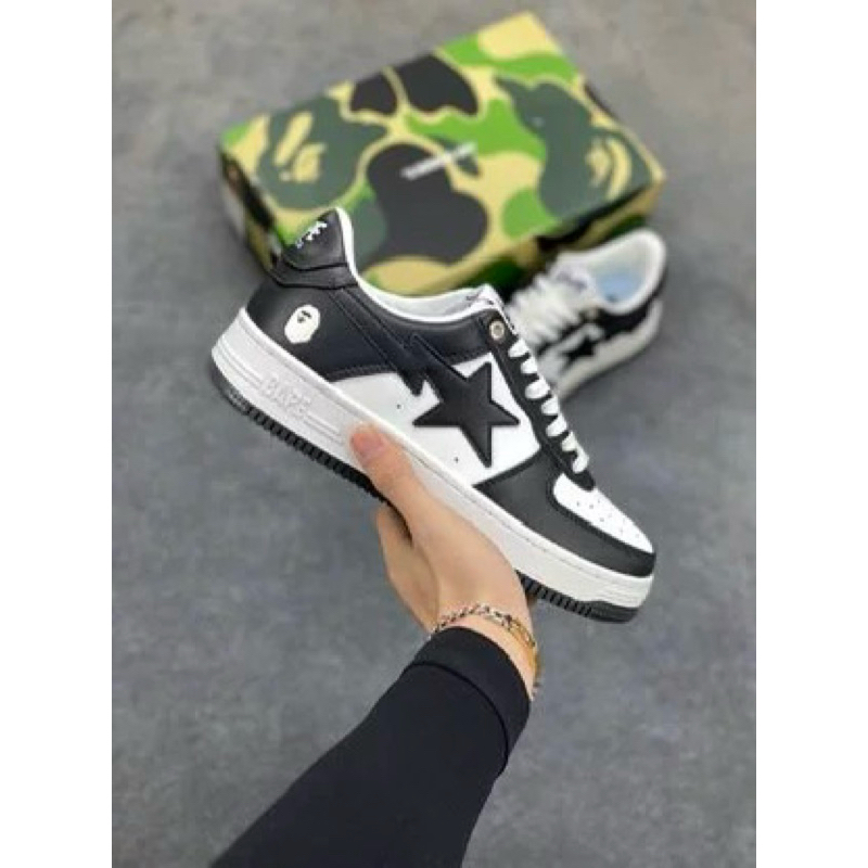 Bape Sta Ape-Man Head Low-Cut Fashion Trendy Sneakers Men Women Shoes ...