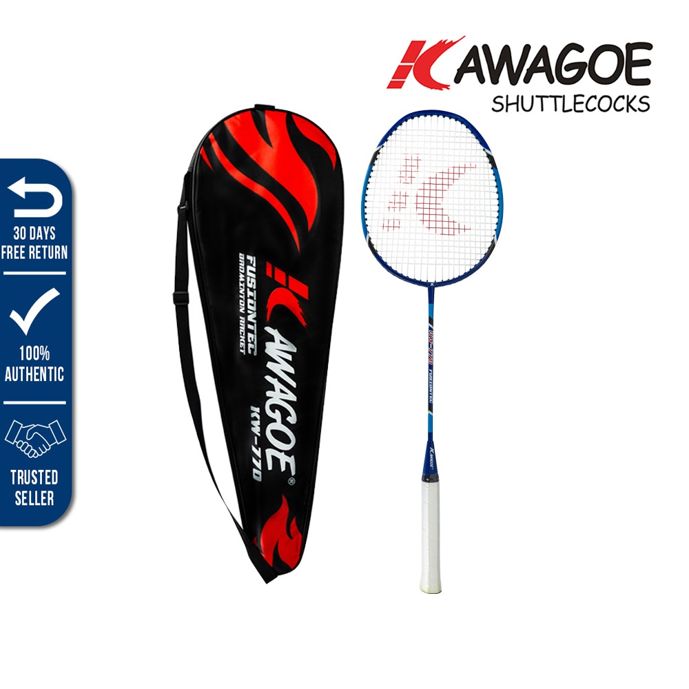 Kawagoe Badminton Isodynamic Racket Fusion Tec Slim Frame x 1 pc ( KW ...