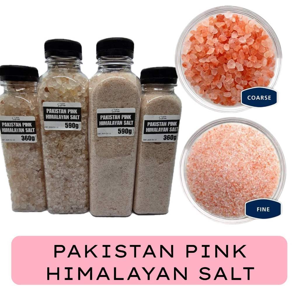 PINK HIMALAYAN SALT 360/590G AUTHENTIC FROM PAKSTAN | Shopee Philippines