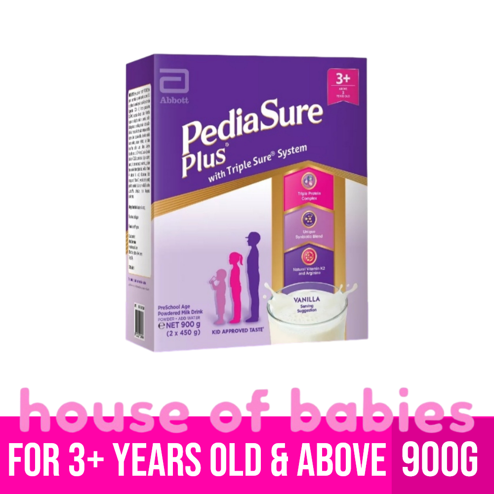 Pediasure Plus Vanilla 900g For Kids Above 3 Years Old | Shopee Philippines