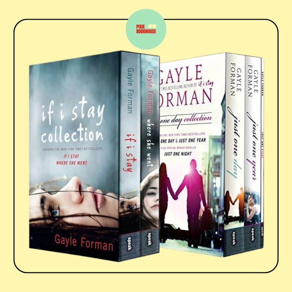 Gayle Forman Secondhand Books (If I Stay, Where She Went, Just One Day ...