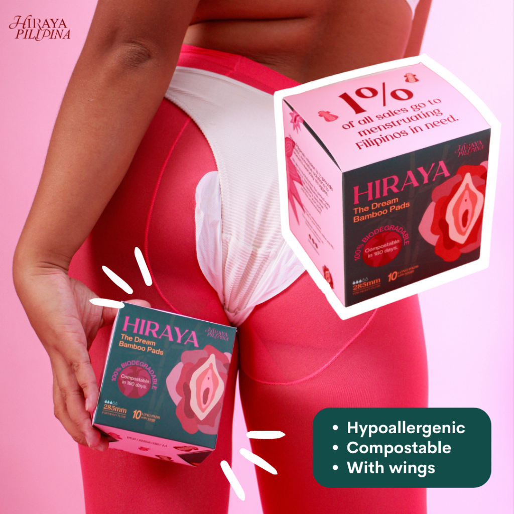 *Hiraya Pilipina* Dream Bamboo Pads 100 Natural & Biodegradable