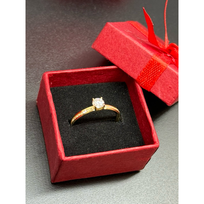 SAUDI 18k gold engagement ring russian stone pawnable for proposal ...