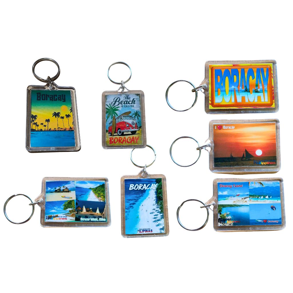 BORACAY KEYCHAIN DESIGN SOUVINER | Shopee Philippines