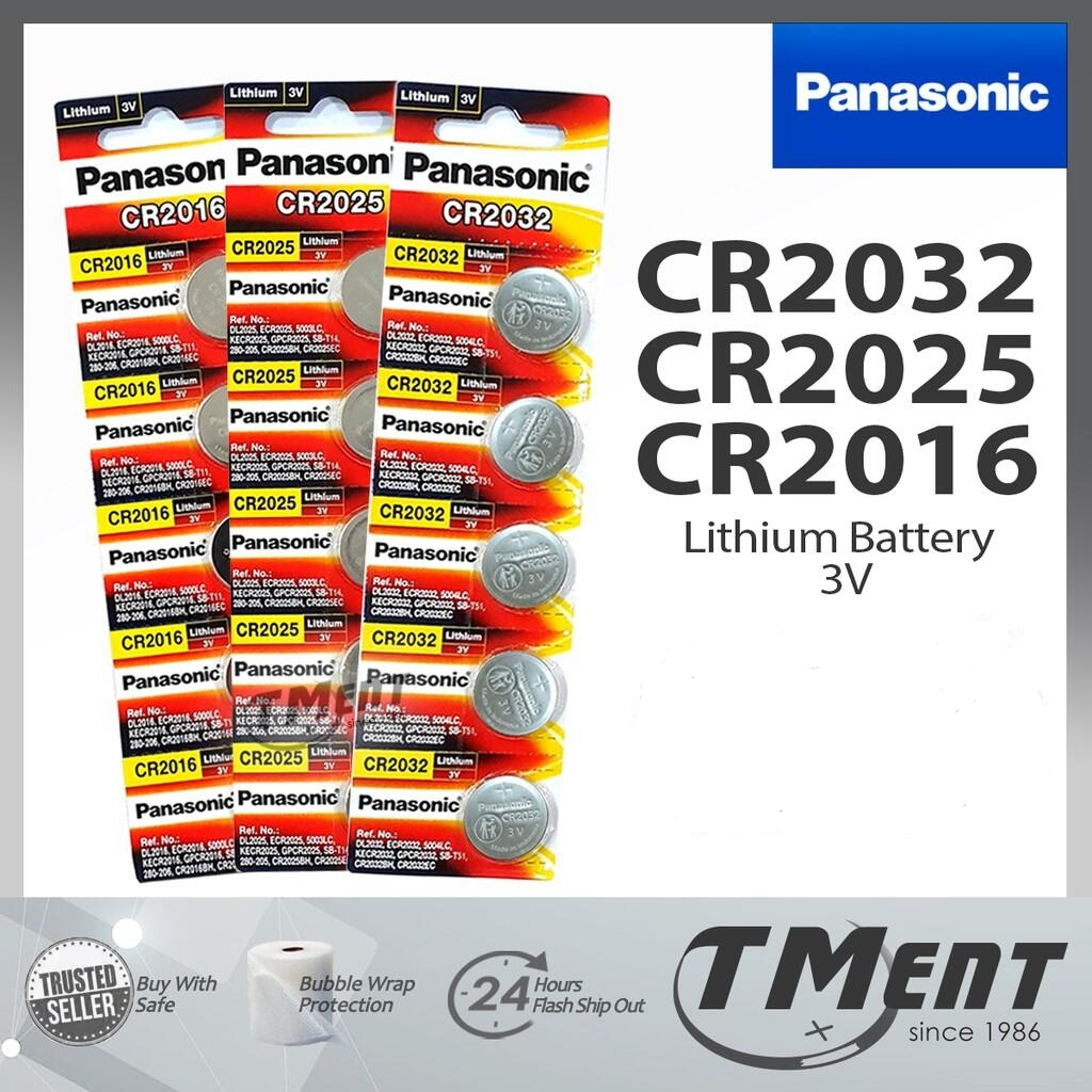 Original PANASONIC CR2032 CR2016 CR2025 CR 2032 3V Lithium Battery For ...