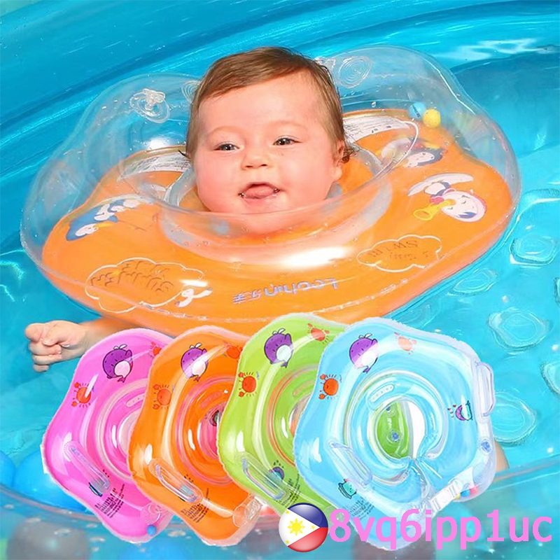 Swimming Baby Neck Floater Neck Ring Safety Infant Float Circle ...