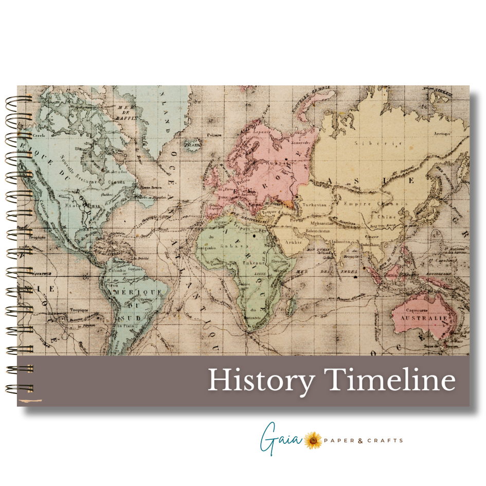 History Timeline Notebook | Shopee Philippines