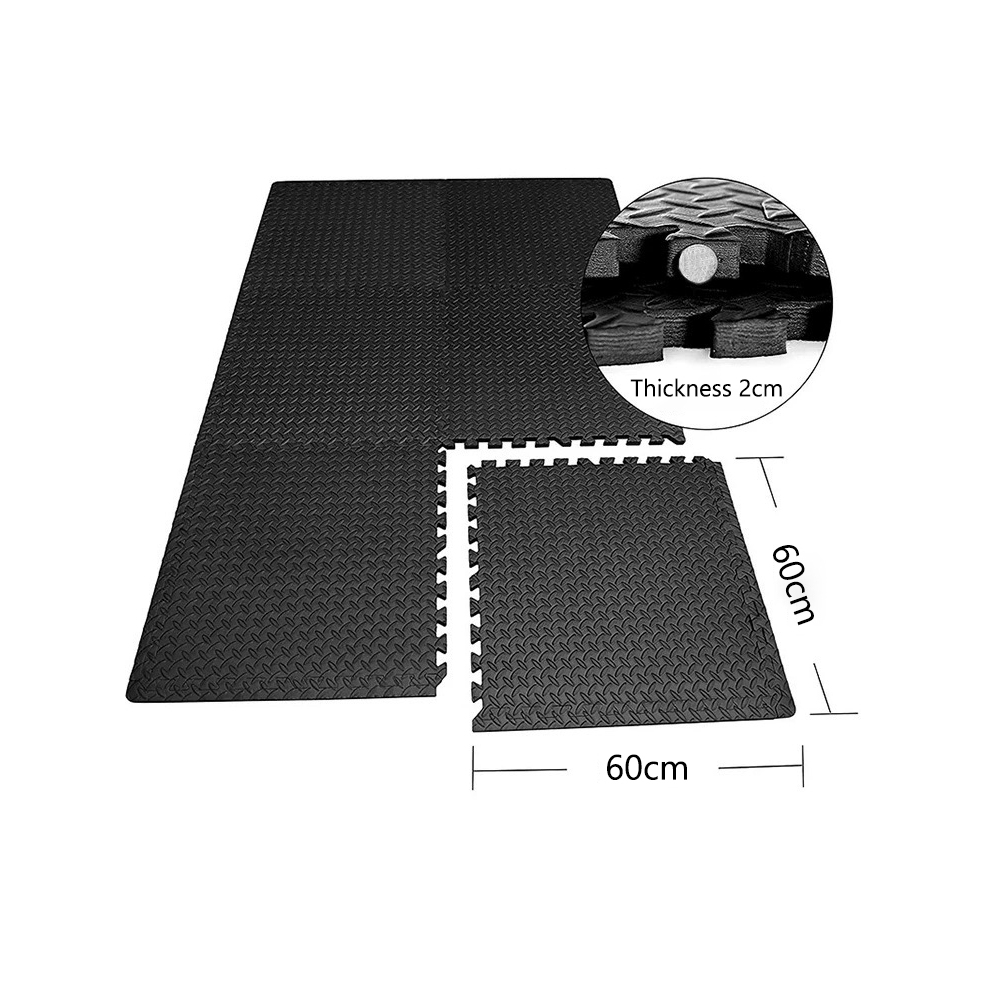 6x HEAVY DUTY INTERLOCKING PUZZLE MAT Exercise GYM Kitchen Restroom