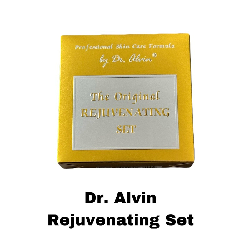 Dr Alvin Rejuvenating Set Original | Shopee Philippines
