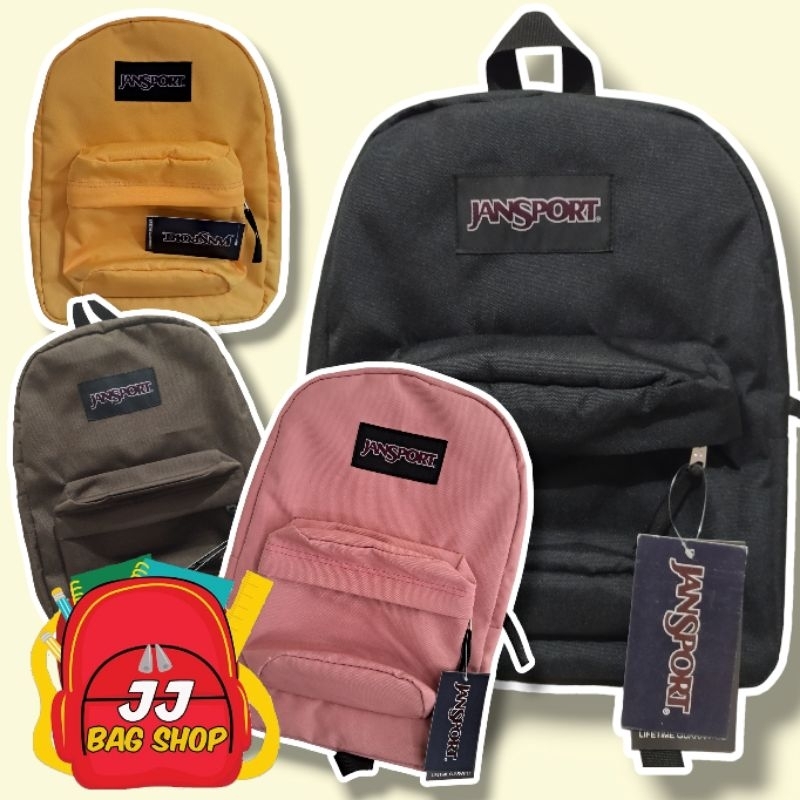 Jansport backpack plain color best sale