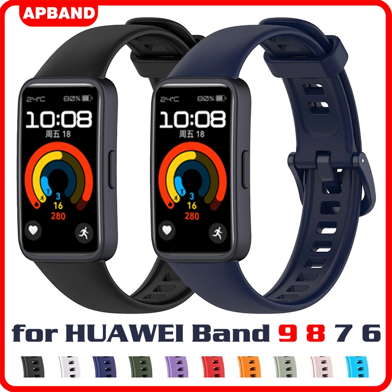 Silicone Sport Strap for Huawei Band 8 HUAWEI Band 9 / Huawei Band 7 ...