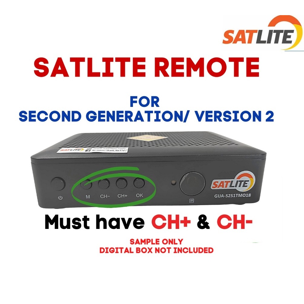PinSan Satlite First Generation/Version ONE Remote (Original & Brand ...