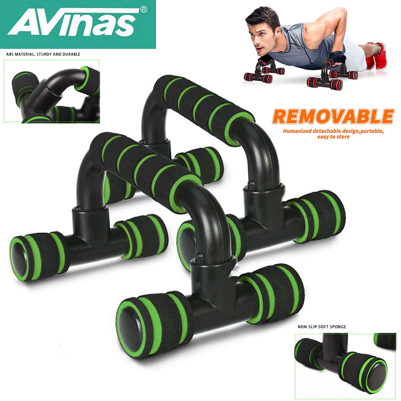 AVinas Push-Up Support H-Type - Perfect Muscle Push Up Pushup Bars ...