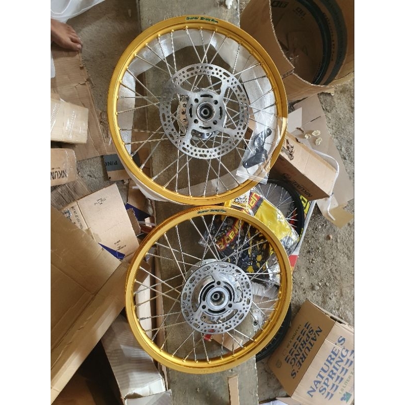 SDR RIMSET RAIDER 150 FI/CARB(Naka ALIGN na po)FREE SHIRT | Shopee ...