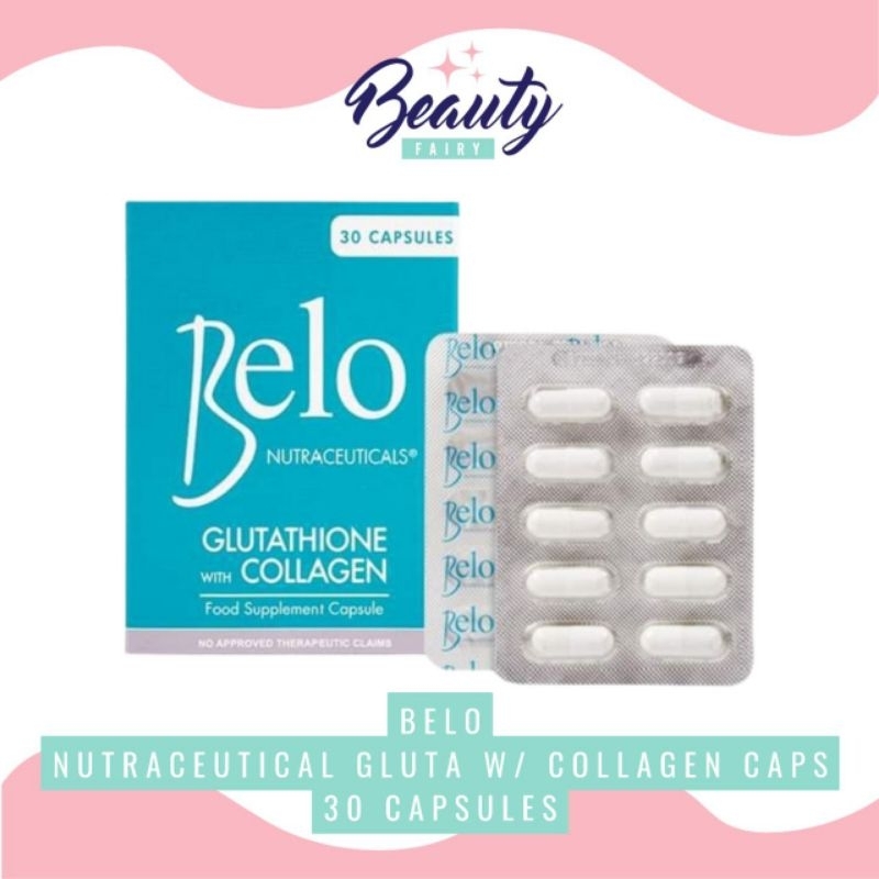 Belo Nutraceuticals Glutathione with Collagen 30 capsule original ...