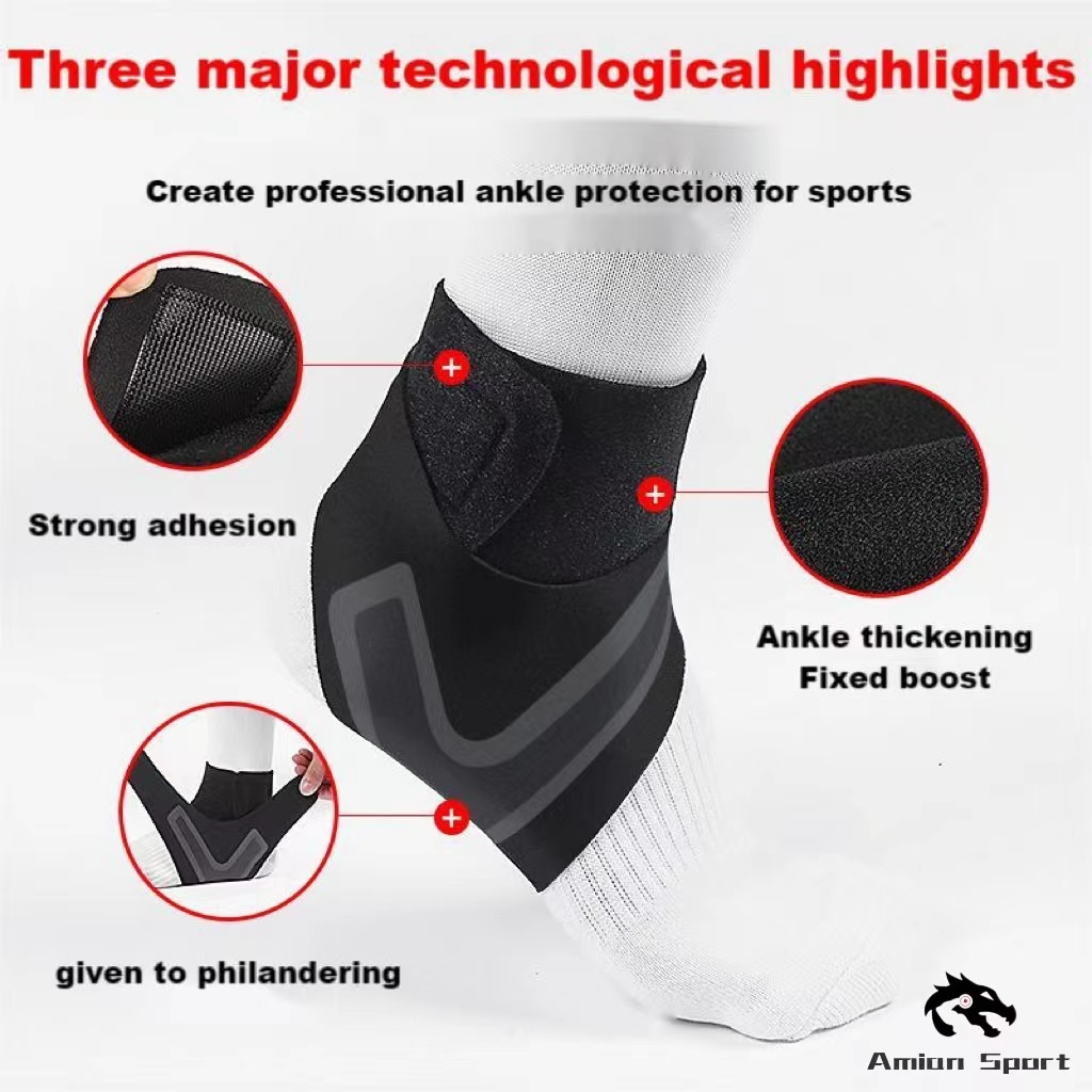 Basketball Ankle Support Protection Adjustable Elastic Comfort Ankle ...