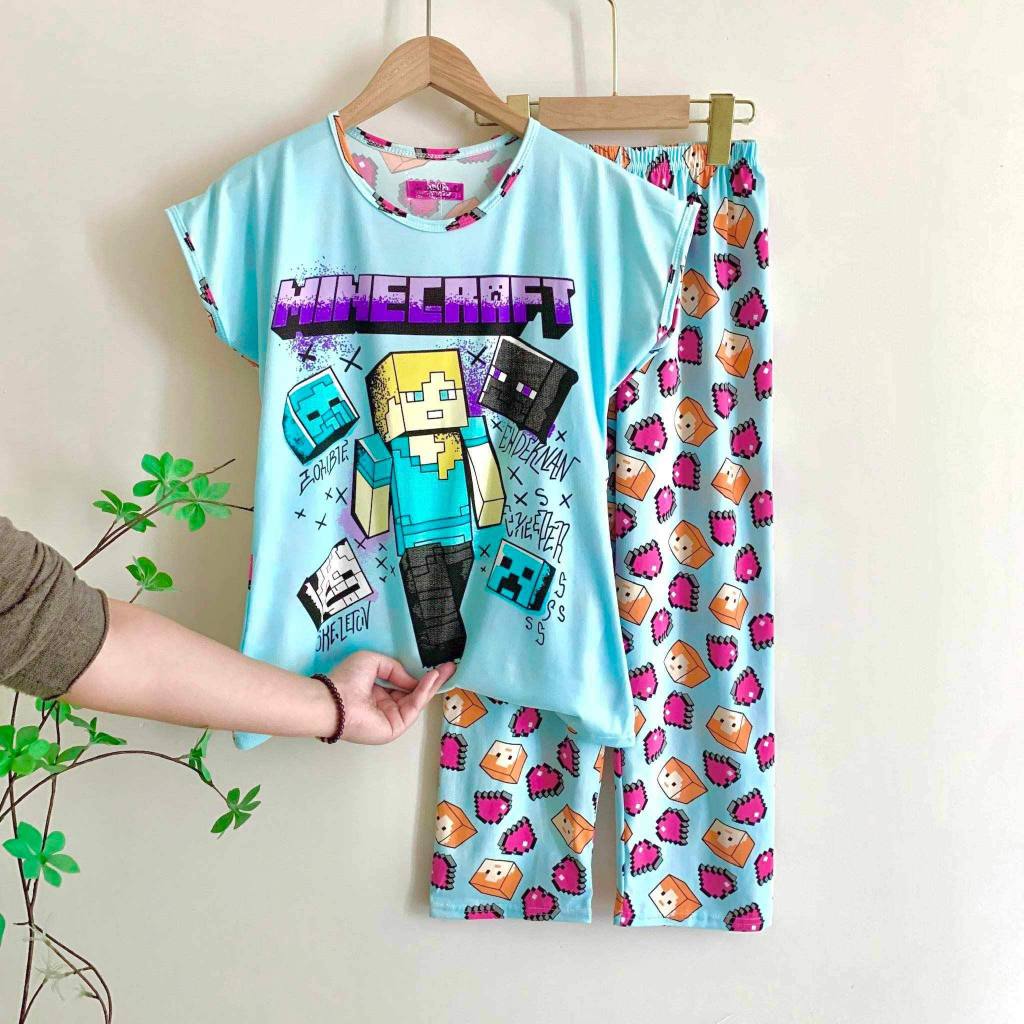 ROBLOX GIRL sleepwear pajama terno for kids | Shopee Philippines