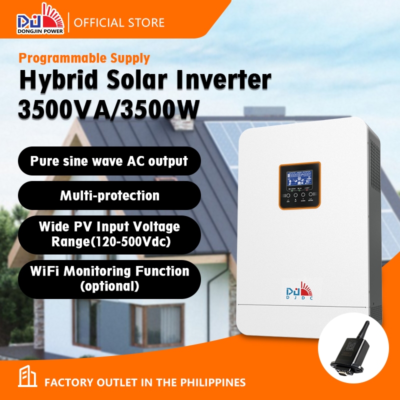 DongJin Power Off Grid Solar Inverter 3500W 24V Off Grid High Frequency ...