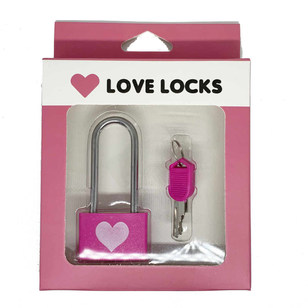 Love Couple Lock Long Handle Couple Lock Locker Anti-Theft Copper ...