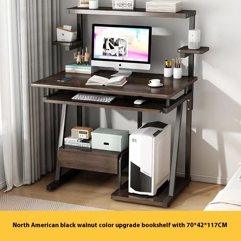 Desktop Computer table Gaming Desk space saver table bedroom desk pc ...