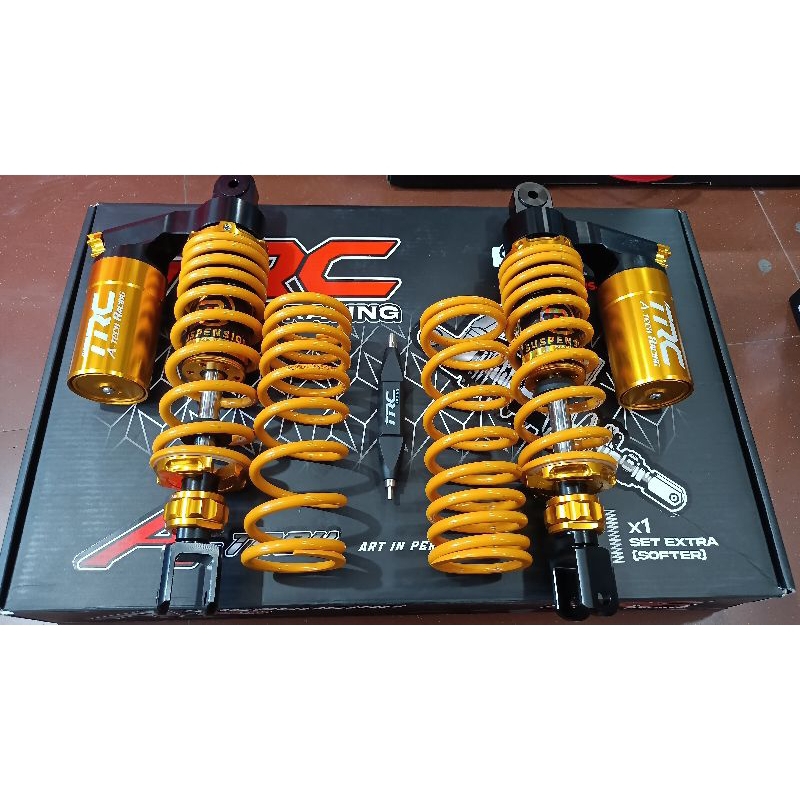 TRC A-TECH REAR SHOCK FULLY ADJUSTABLE FOR NMAXV2/AEROXV1/V2 305MM ...