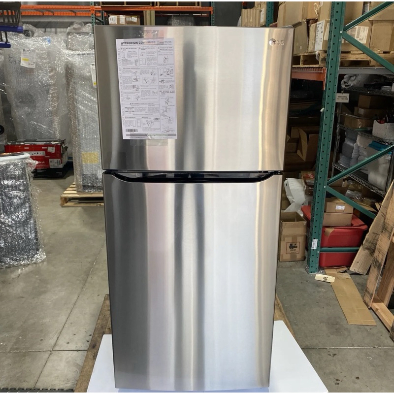 LG LTCS20020S 20.2 Cu. Ft. TopFreezer Refrigerator Stainless Steel