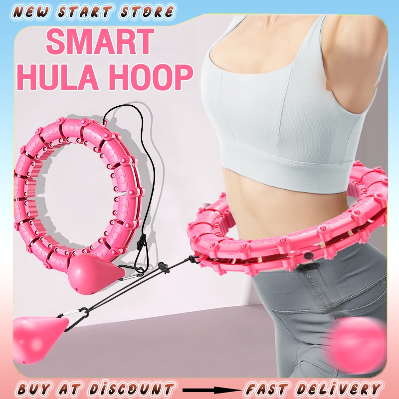 Smart Hula Hoop Adjustable Size Beginners Thin Waist Weight loss will not fall off the fitness waist Shopee Philippines