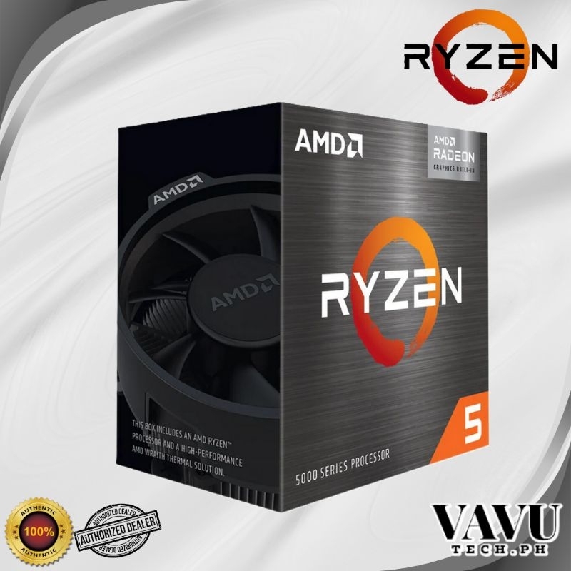 AMD Ryzen 5 5600G with Radeon Graphics 6 Core 12 Thread Processor ...